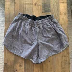 WORN TWICE Lululemon ‘Track That Mid-Rise” Shorts